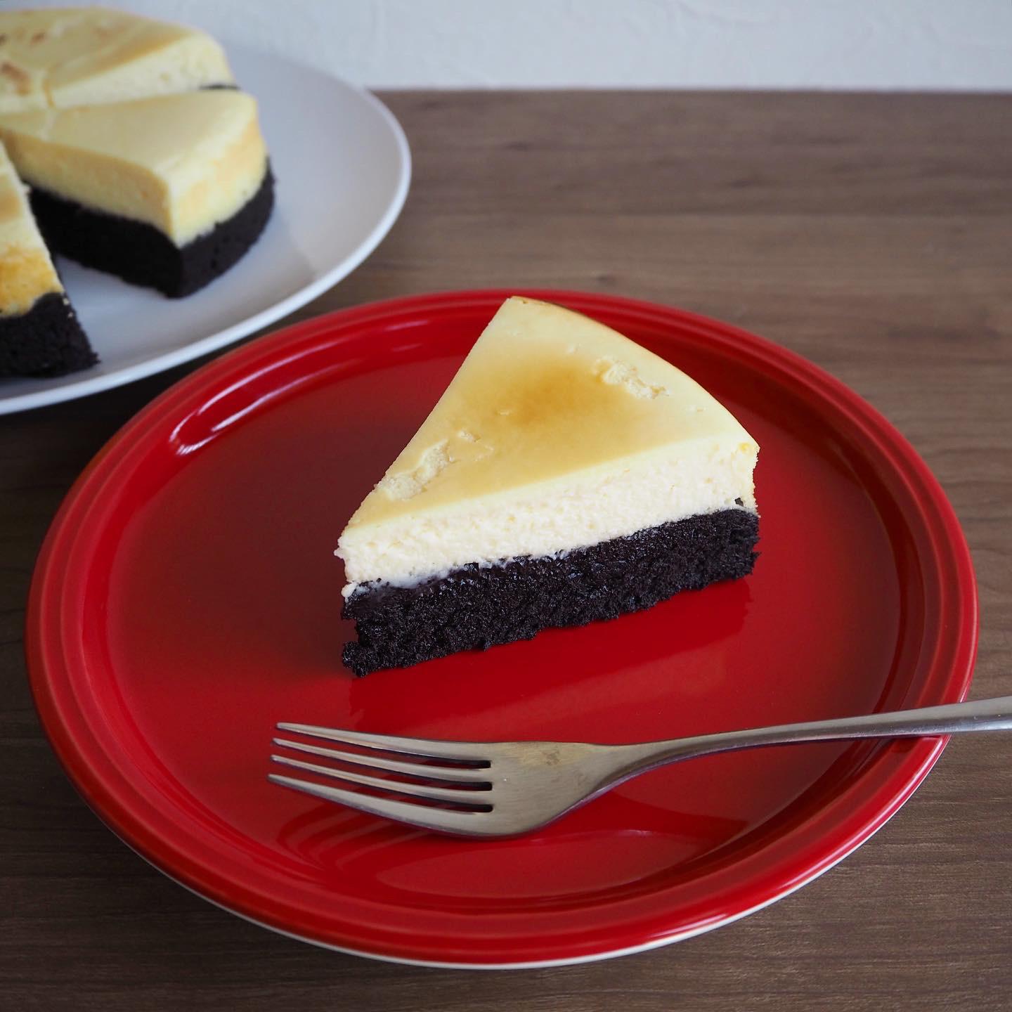 夢のハイブリッドスイーツ ブラウニーボトムチーズケーキのレシピ 石野美和が投稿したフォトブック Sharee