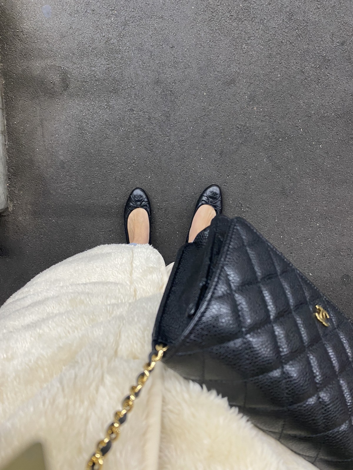 Lemon8 Story パンプス 冬 素足