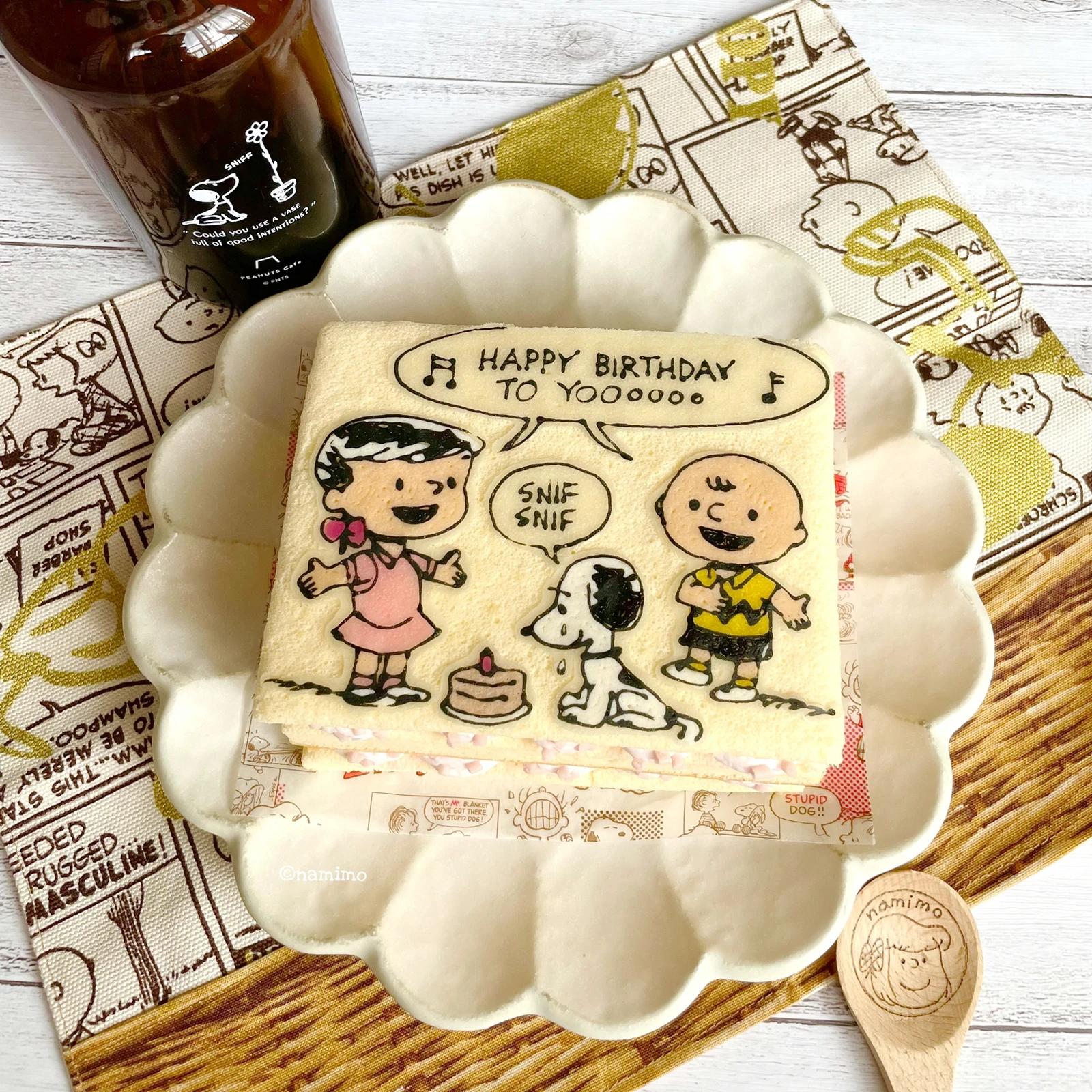 スヌーピーお誕生日おめでとう Namimoが投稿したフォトブック Lemon8 スヌーピーお誕生日おめでとう Namimoが投稿したフォトブック Lemon8