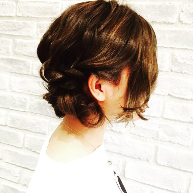 ヘアアレンジ ざっくり編んで留めるだけ みこmamaが投稿したフォトブック Sharee