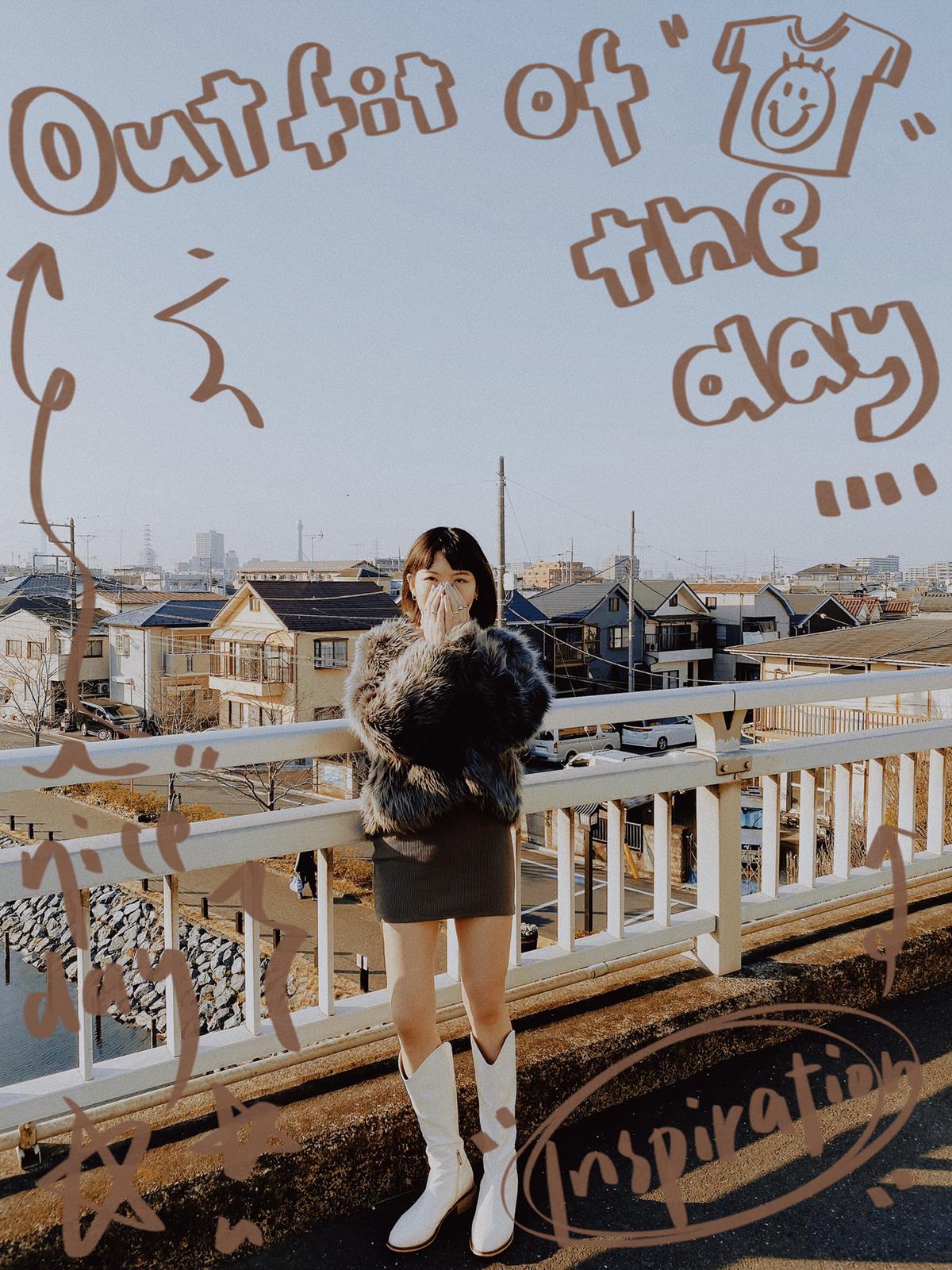 Lotd ニットミニワンピース ロングブーツ 5cm高く見える低身長秋冬コーデ Kalaが投稿したフォトブック Lemon8