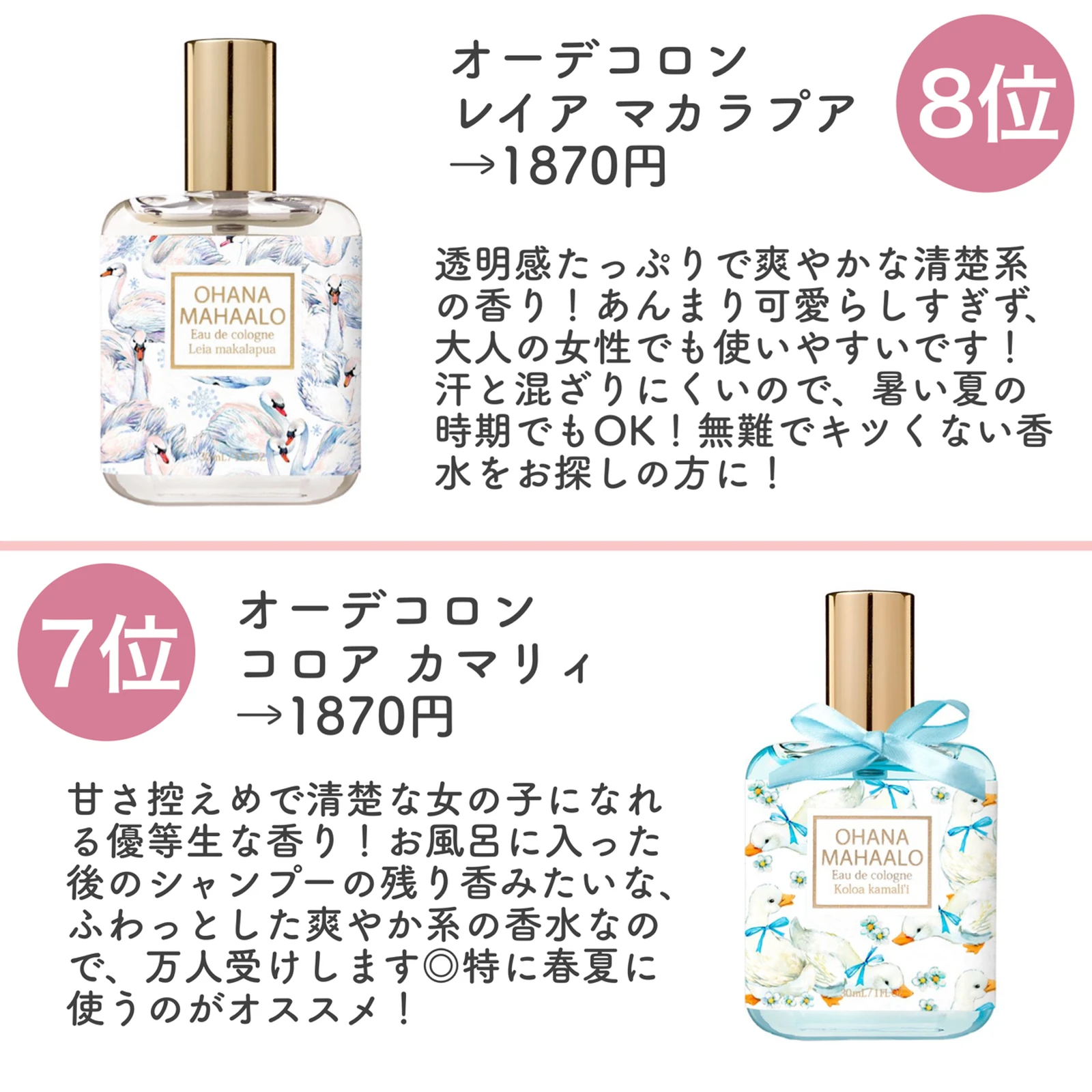 ロフトで買えるあの大人気香水 オハナマハロのオススメ香りランキング10選 アフリカ少女 モテ情報まとめが投稿したフォトブック Lemon8 ロフトで買えるあの大人気香水 オハナマハロのオススメ香りランキング10選 アフリカ少女 モテ情報まとめが投稿したフォトブック Lemon8