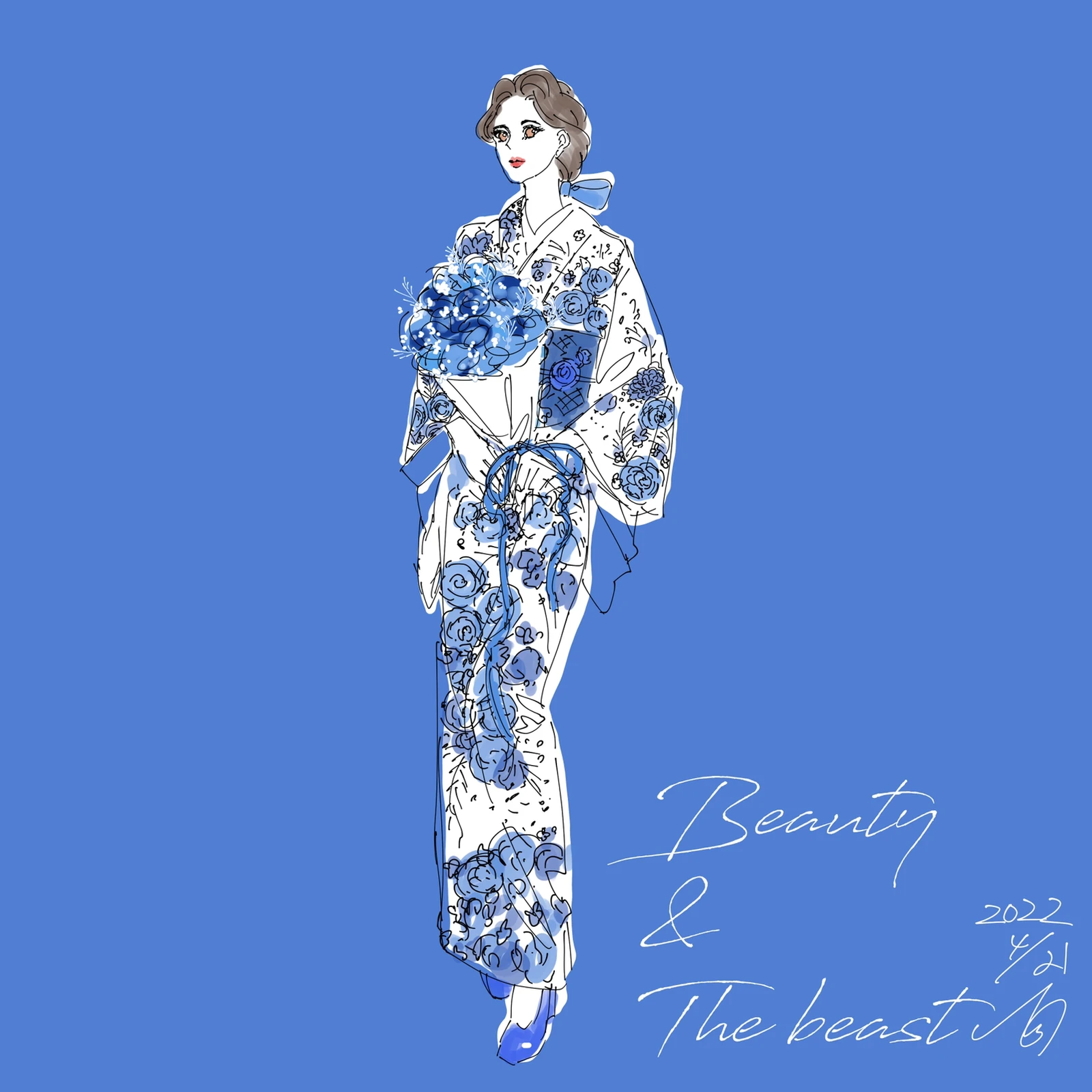 美女と野獣ベル青薔薇 和風ディズニー 江川満菜美が投稿したフォトブック Lemon8