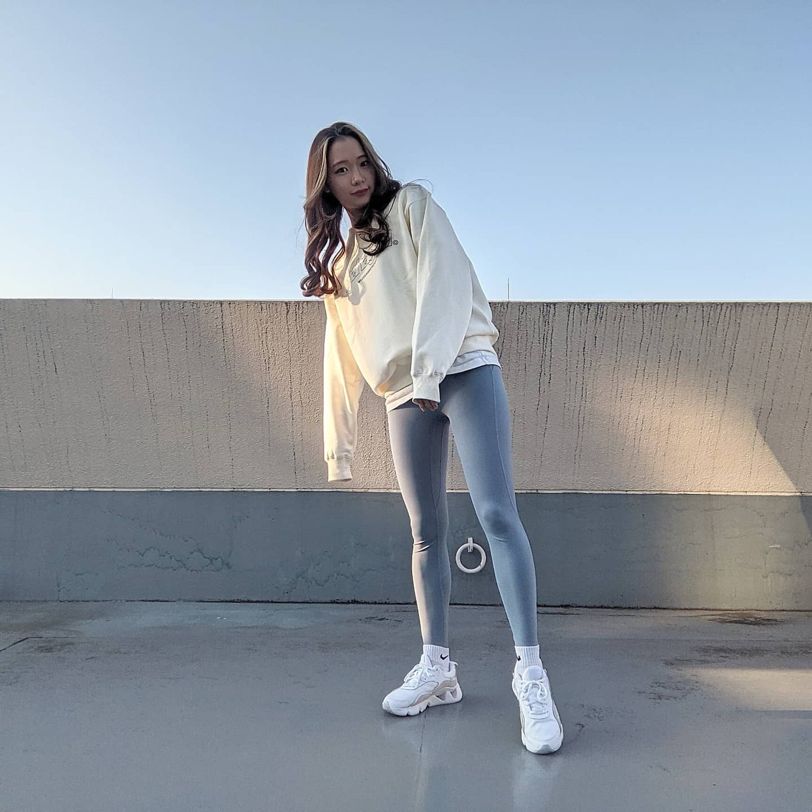 Lemon8 Story レギンスコーデ 海外