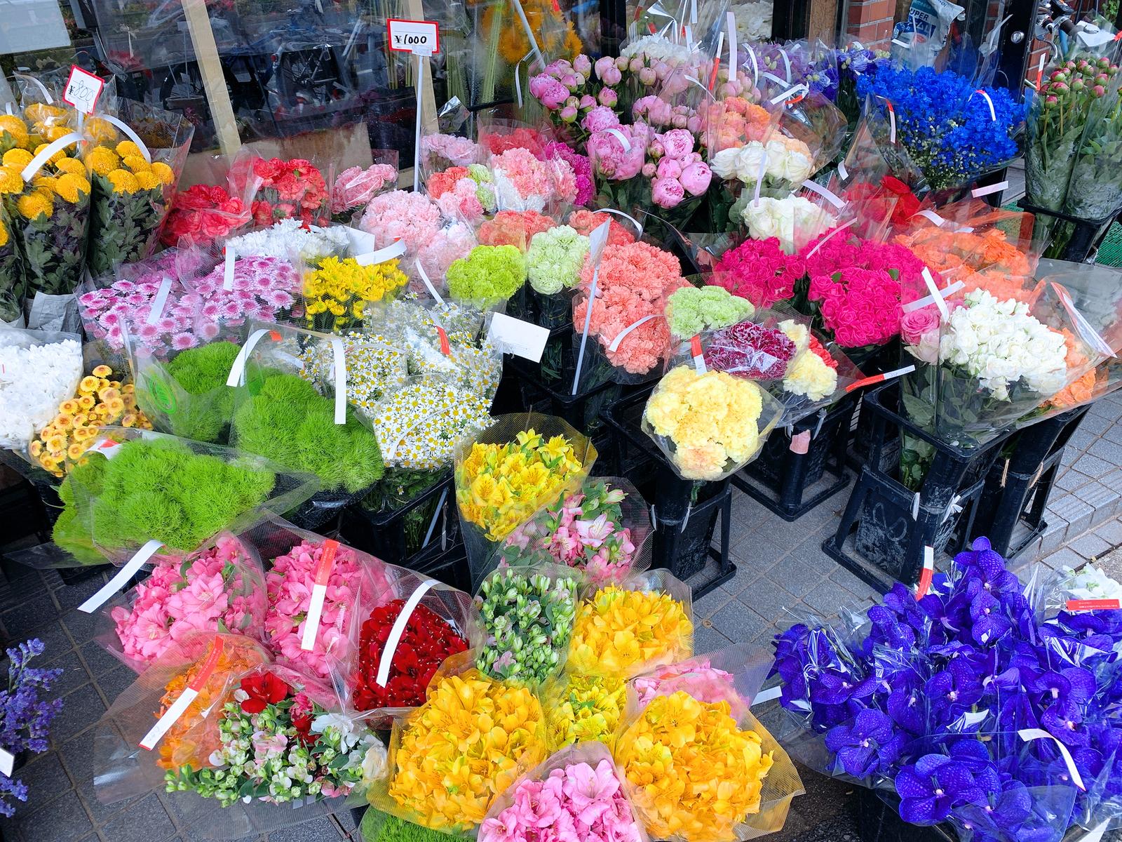 お花屋さん 知る人ぞ知る 安くて鮮度のいいお花が揃う花屋 西麻布 Aynaaが投稿した記事 Sharee