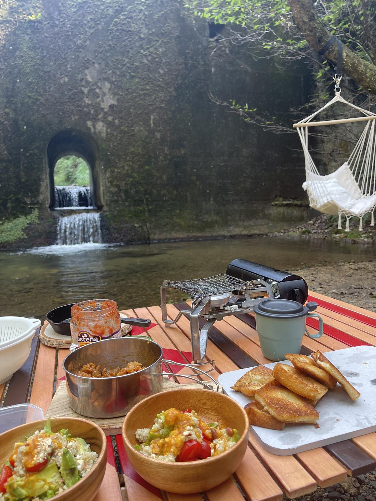 キャンプ飯は大豆ミートでタコス をするはずがまさかのトルティーヤ忘れた チアコマが投稿したフォトブック Lemon8