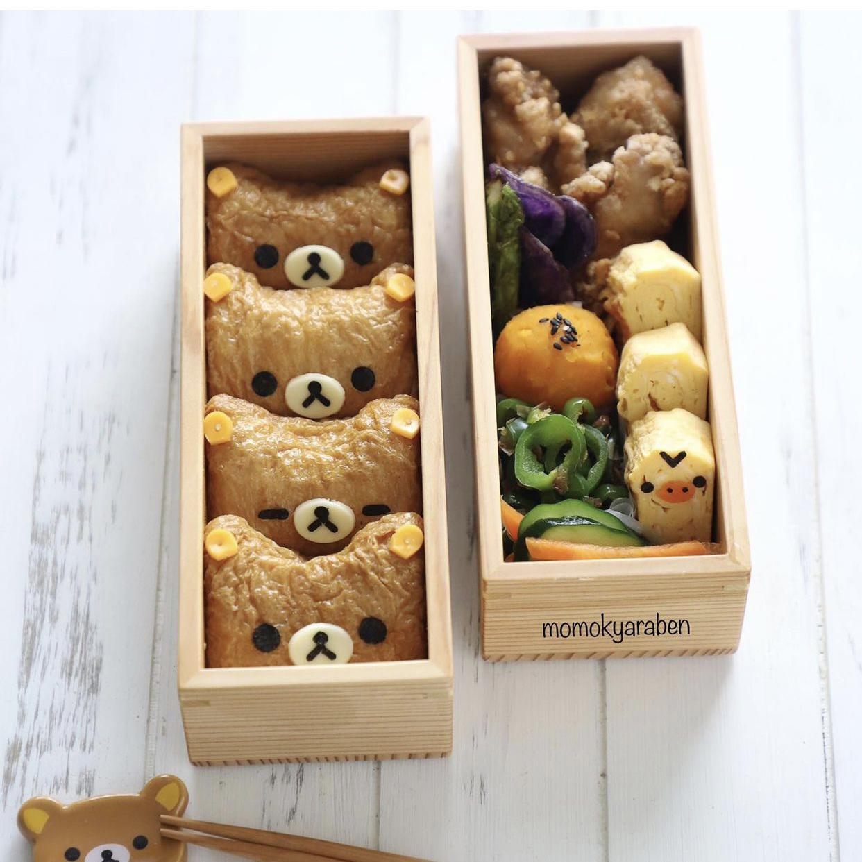 リラックマ おいなりさん キャラ弁 Momokyarabenが投稿したフォトブック Lemon8