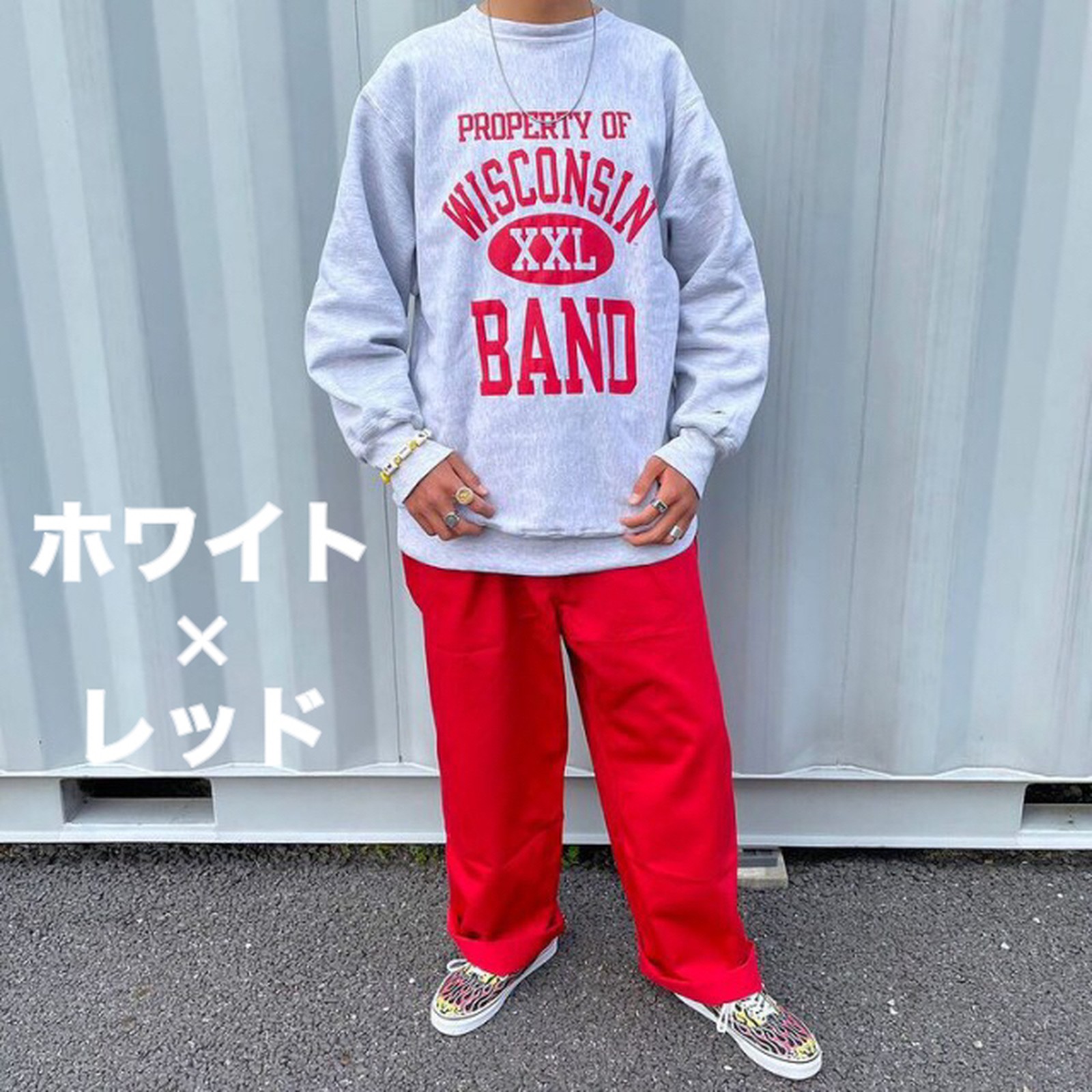 Lemon8 Story 黒スウェット コーデ メンズ ストリート