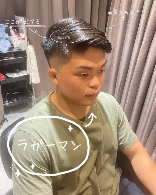 髪型メンズ 短髪 フェード Lemon8