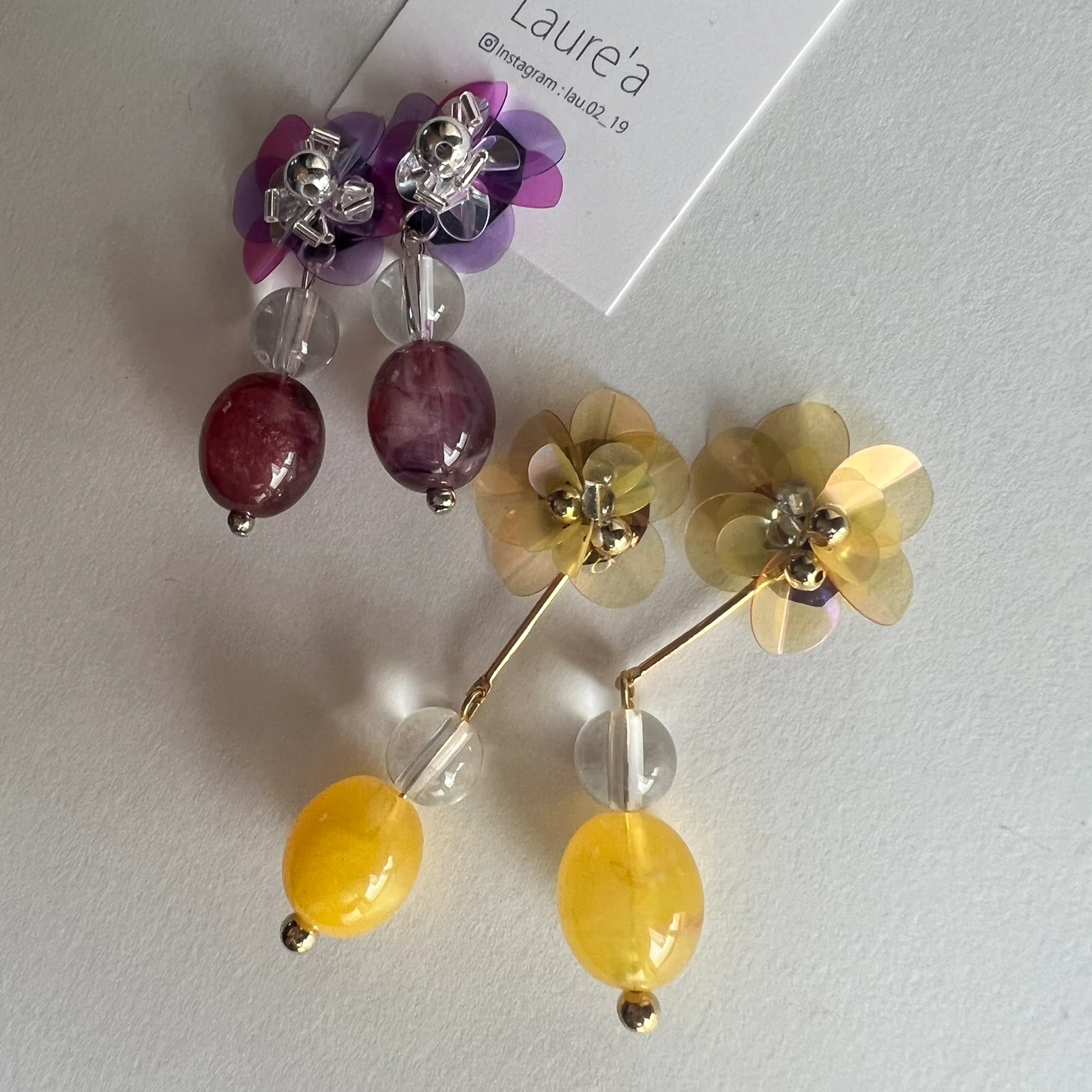 スパンコールとビーズで作るアクセサリー Lau Maiが投稿したフォトブック Lemon8