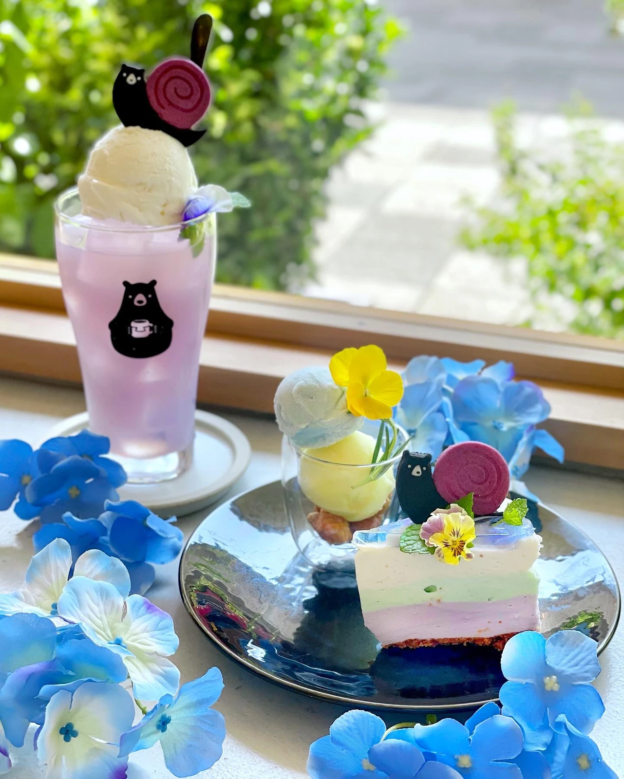 大阪 ツナグ茶房さんのあじさいスイーツ Akaneが投稿したフォトブック Lemon8 大阪 ツナグ茶房さんのあじさいスイーツ Akaneが投稿したフォトブック Lemon8