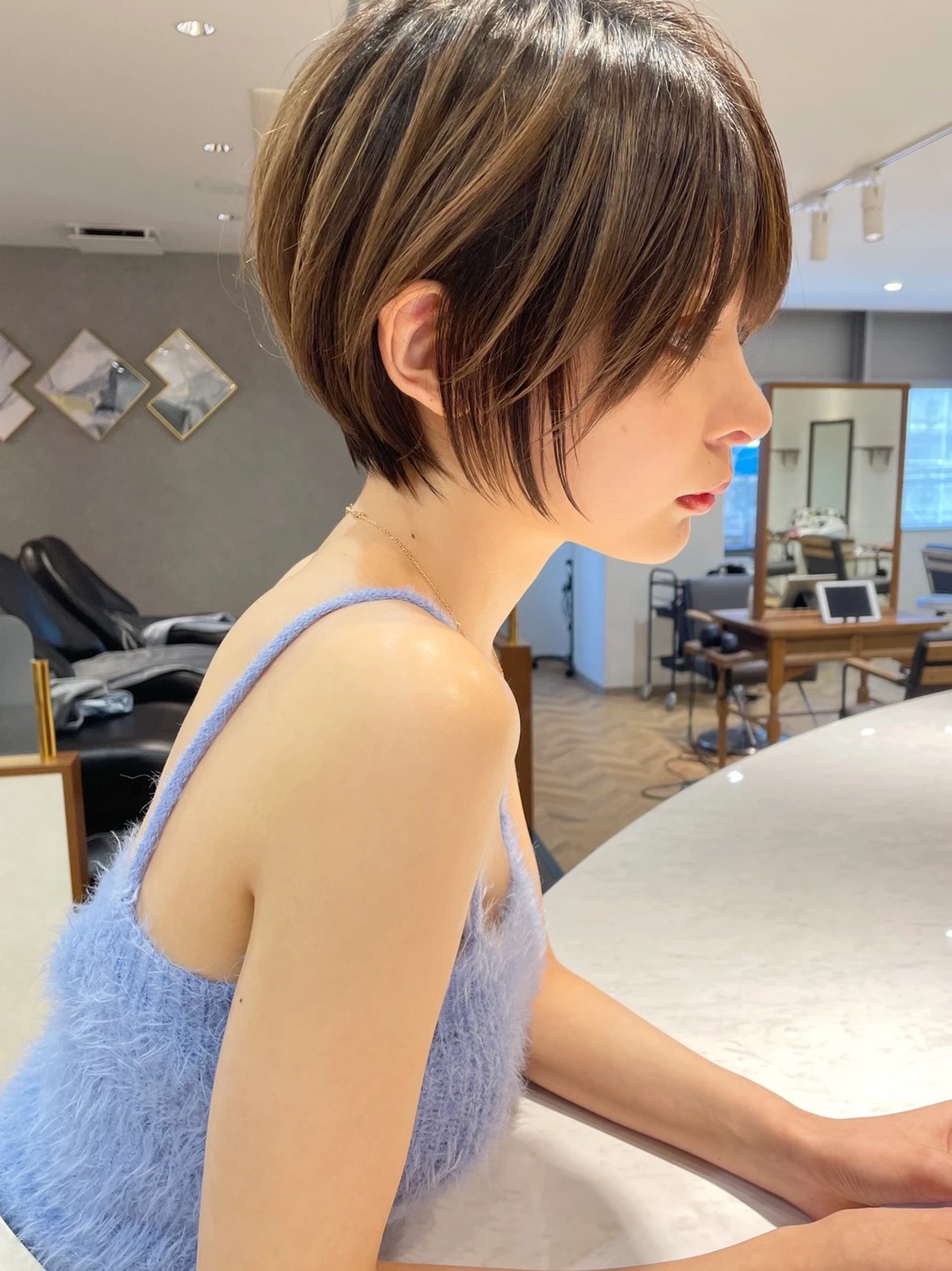 セットなしで収まる 大人美人ショート One Bloom 福岡美容室が投稿したフォトブック Lemon8