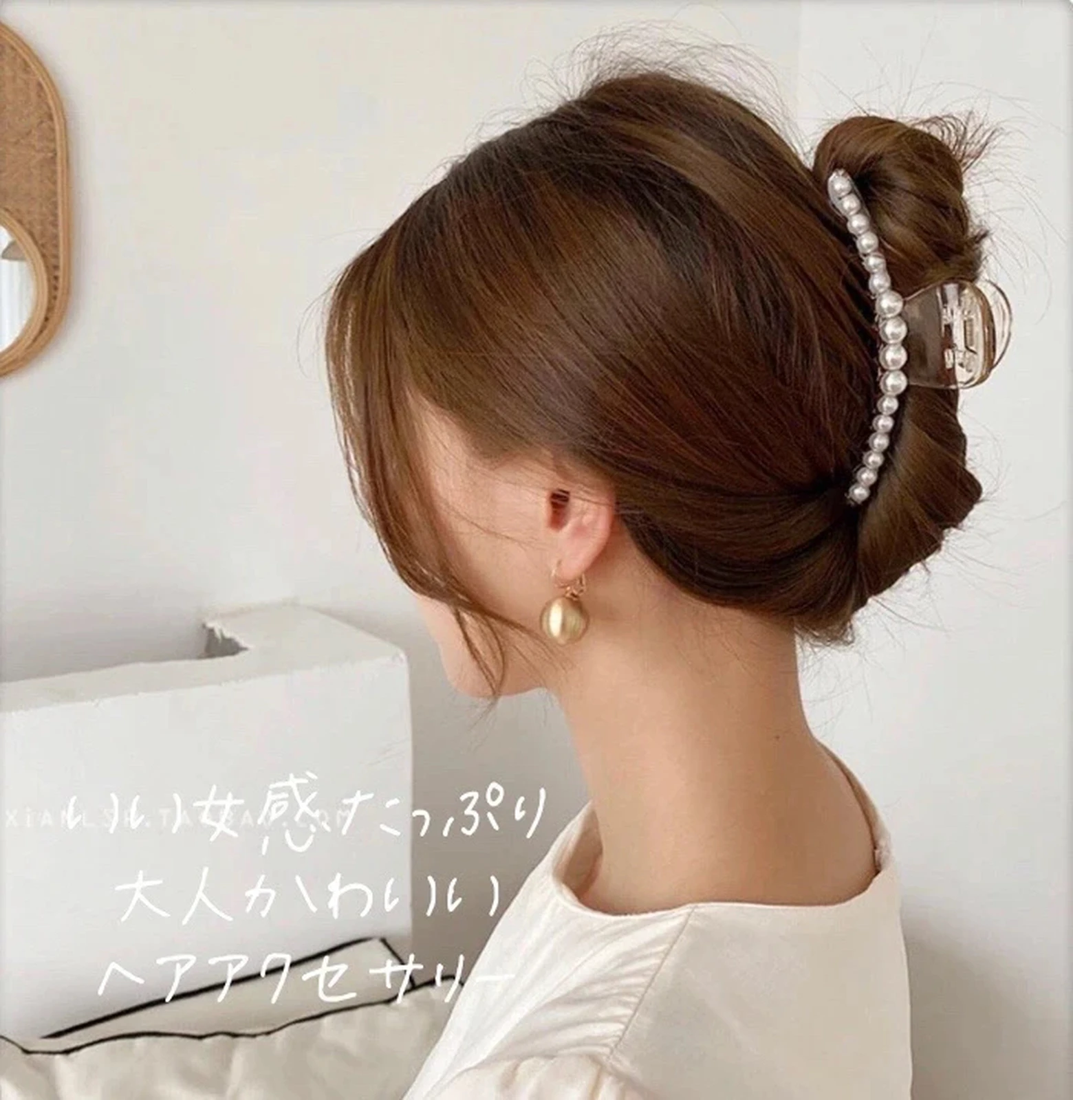 大人可愛いヘアアクセサリー Lemon8