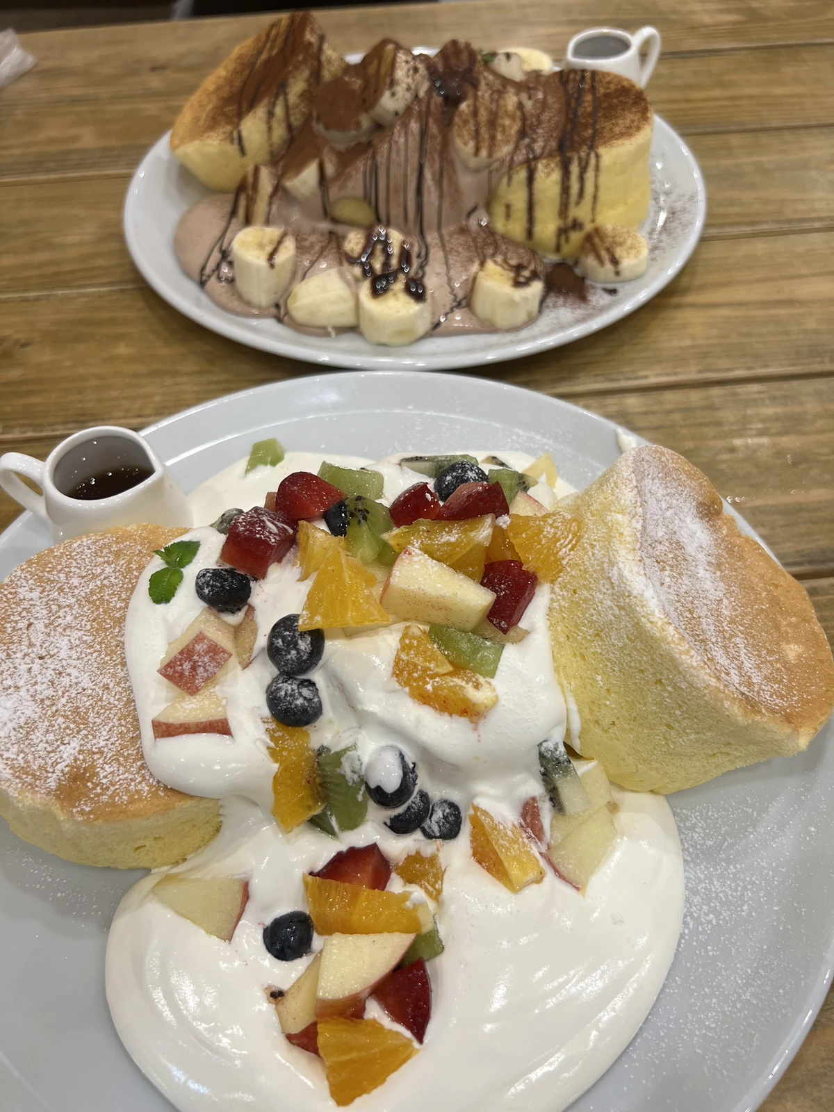 福岡県外デザート ふわふわパンケーキ チョコバナナパンケーキ 旬のパンケーキ おすすめ Mayuが投稿したフォトブック Lemon8