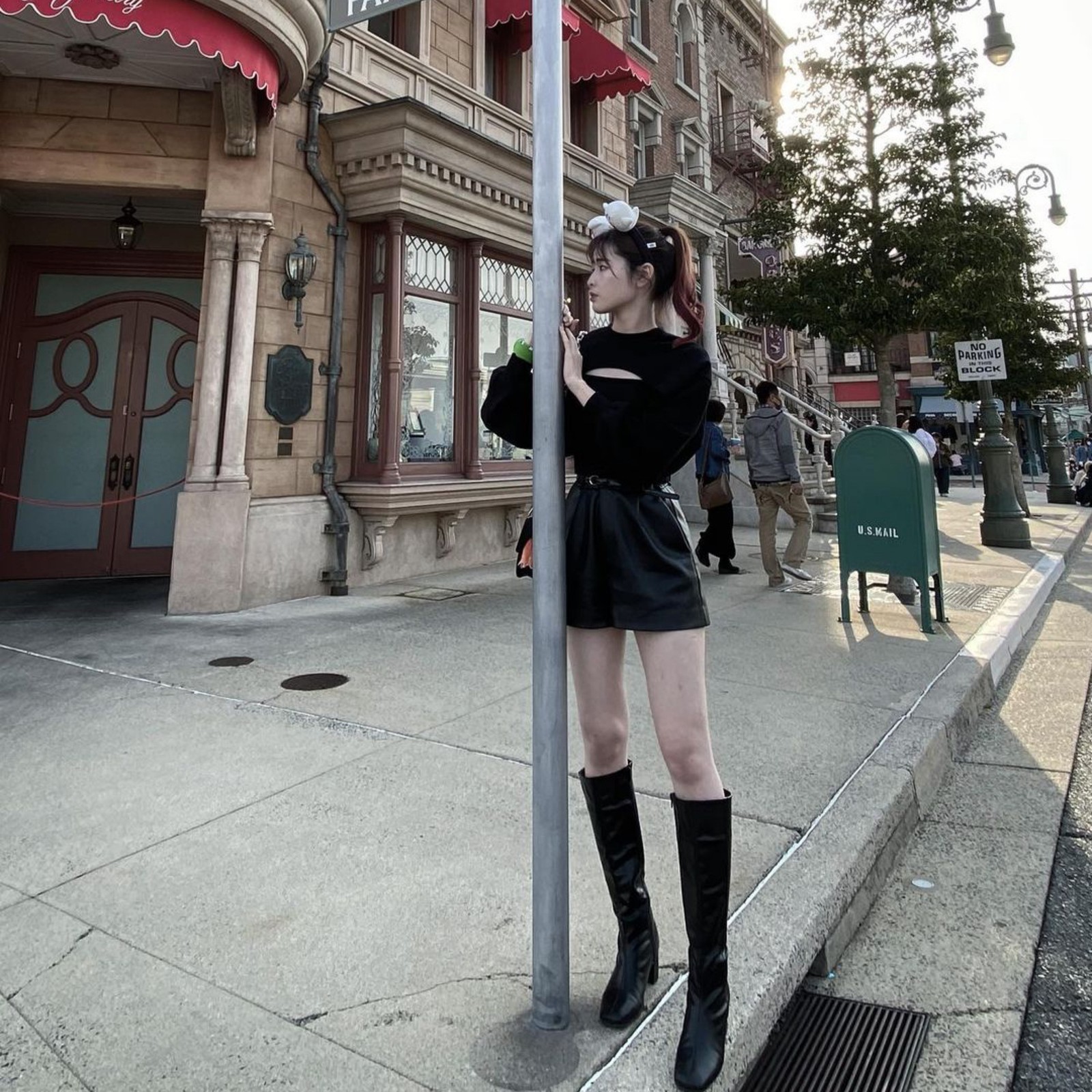 Lemon8 Story ユニバ コーデ 春