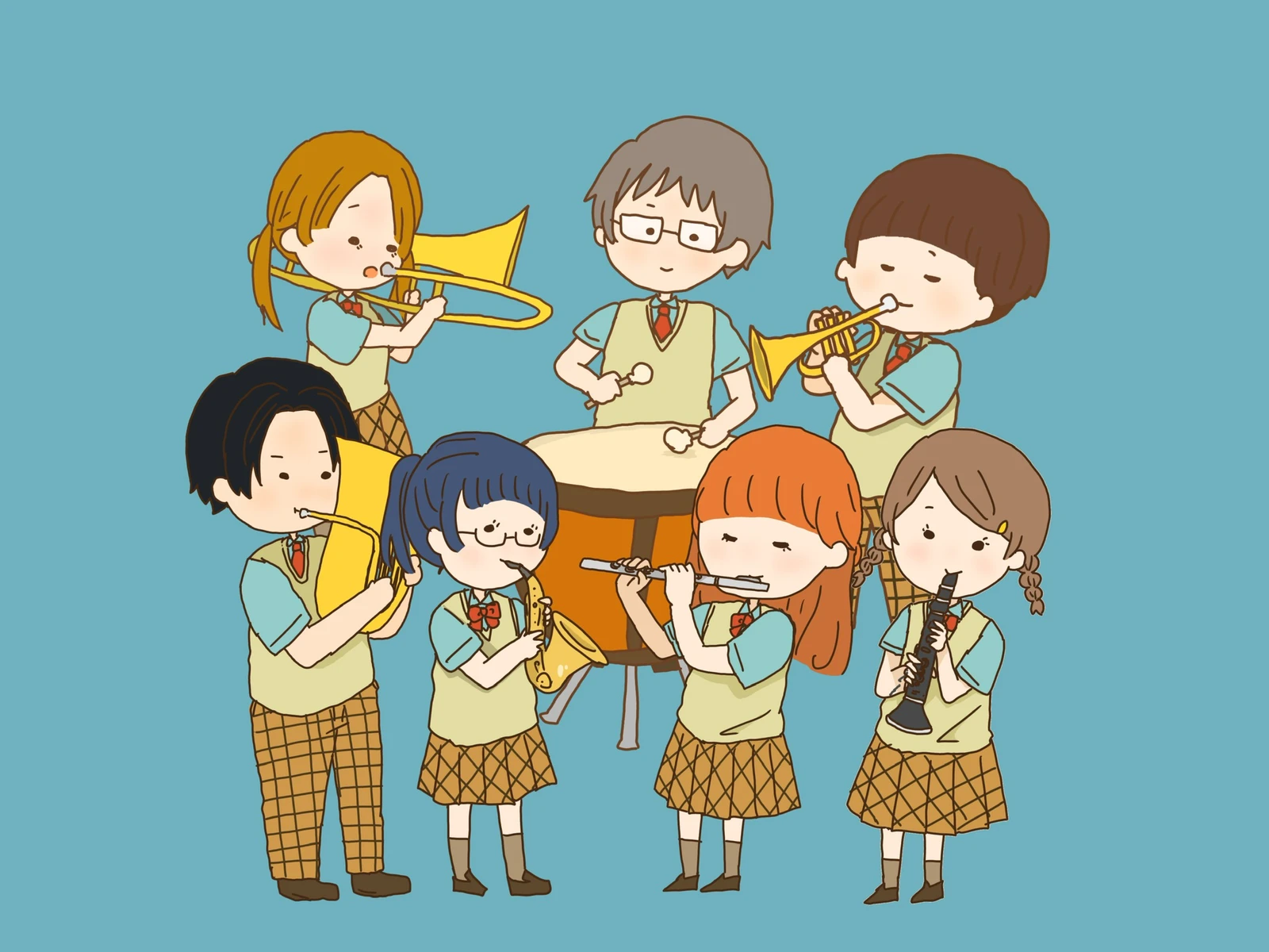 吹奏楽部イラスト Part こあらんどが投稿したフォトブック Lemon8