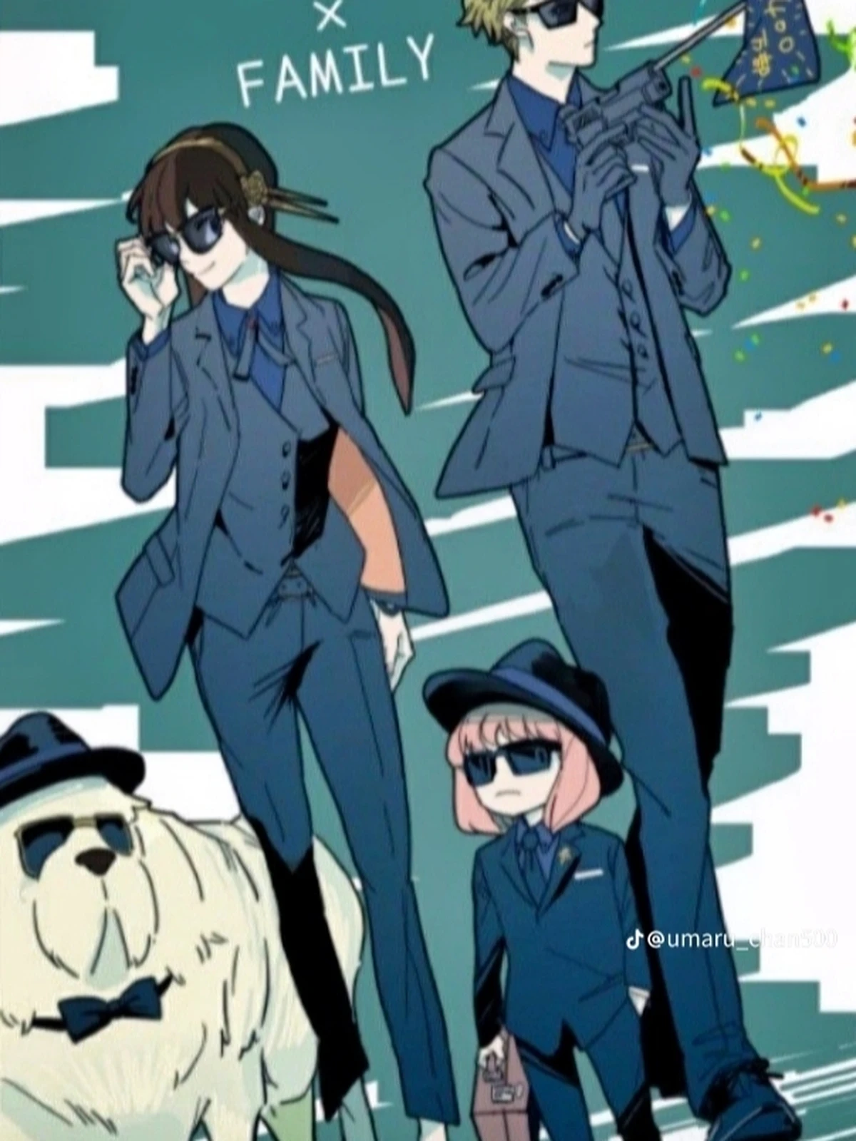 スパイファミリーイラスト Lemon8