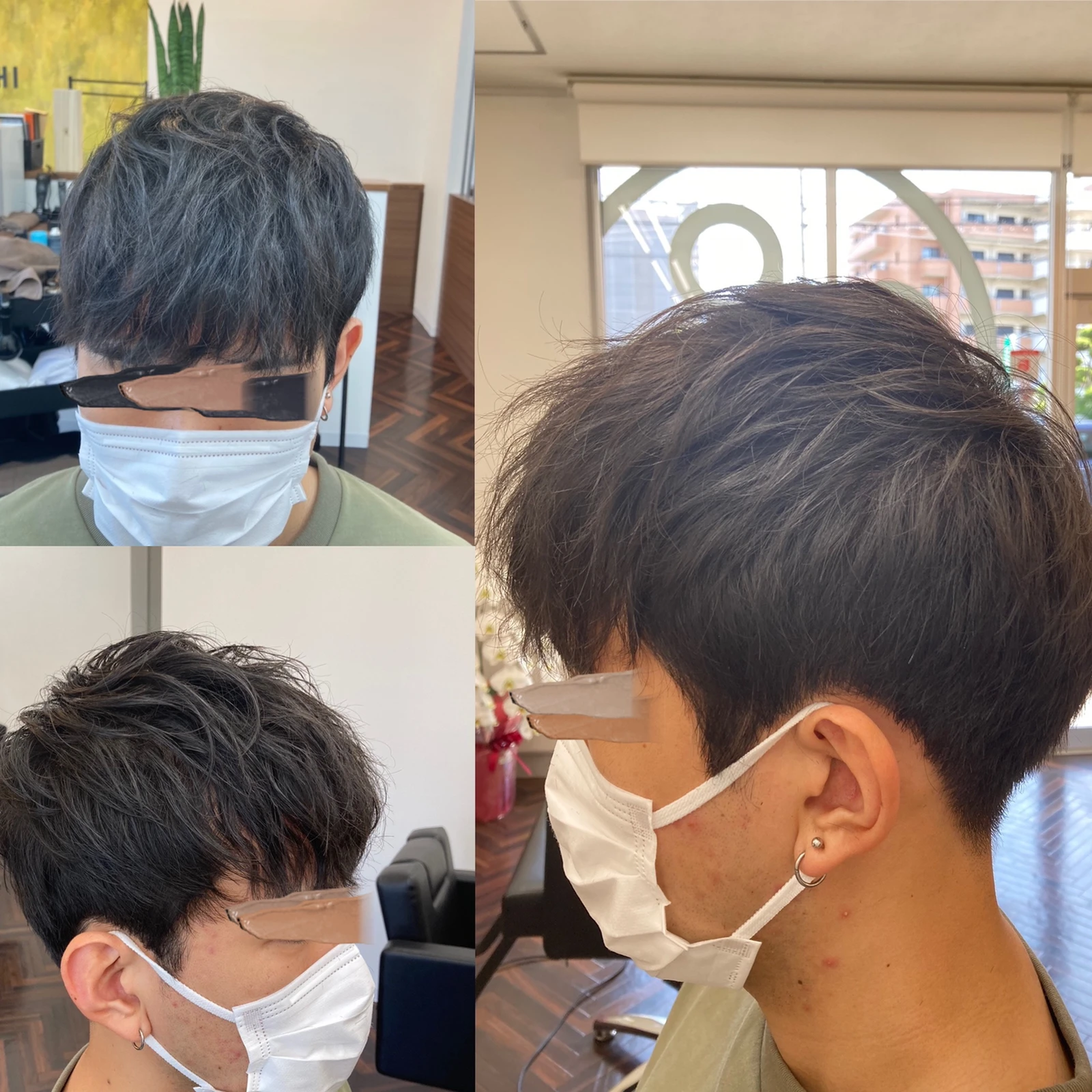 緩めなツイストパーマを前髪だけにかけました ヘアカットと緑とが投稿したフォトブック Lemon8