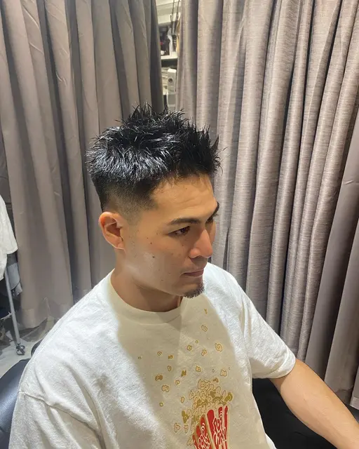 七三フェード 髪型 Lemon8