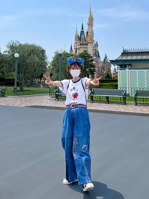 ディズニーコーデ 春 Gu Lemon8 ディズニーコーデ 春 Gu Lemon8