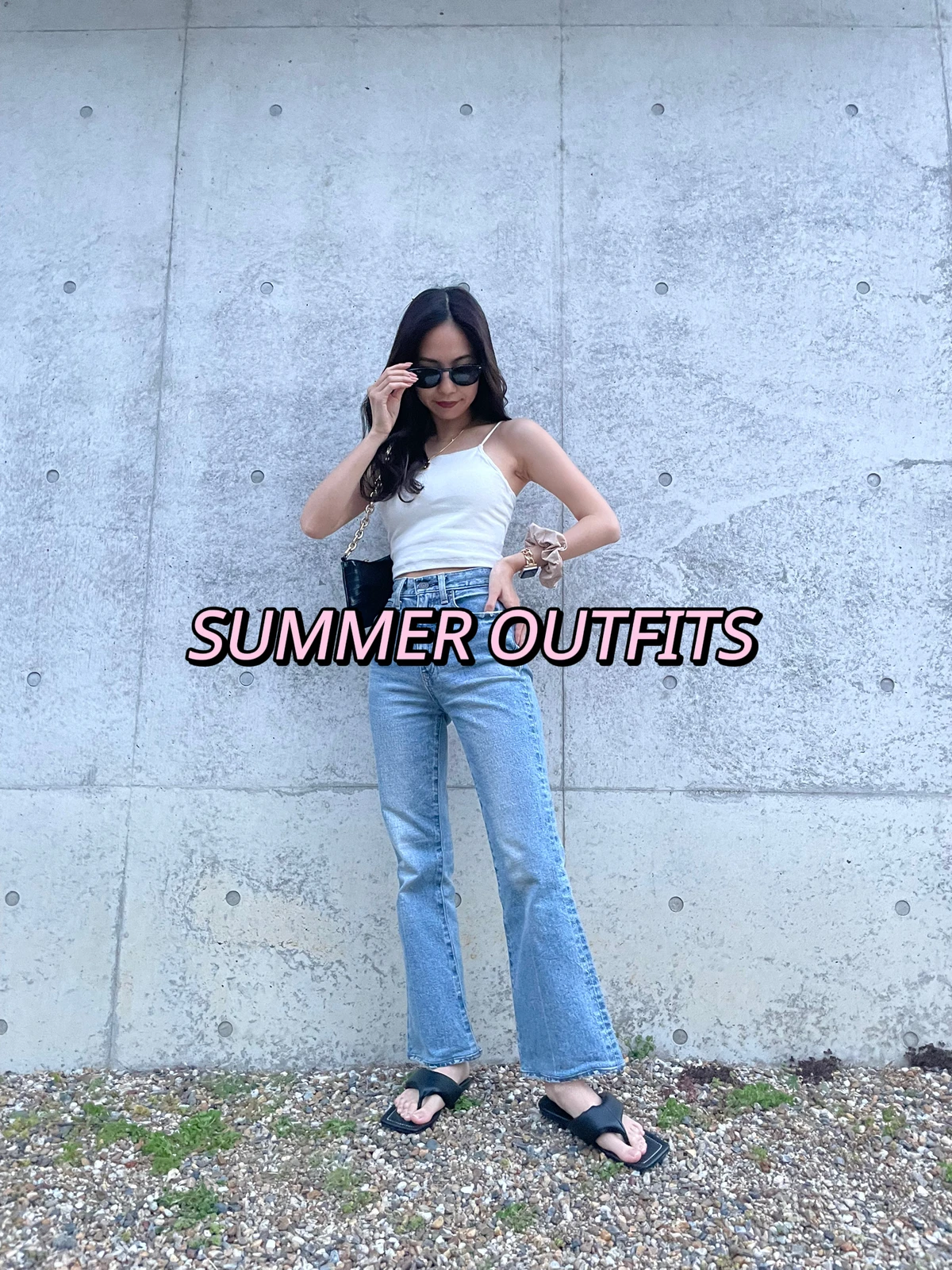 タンクトップ デニムで夏を楽しむ Momoが投稿したフォトブック Lemon8