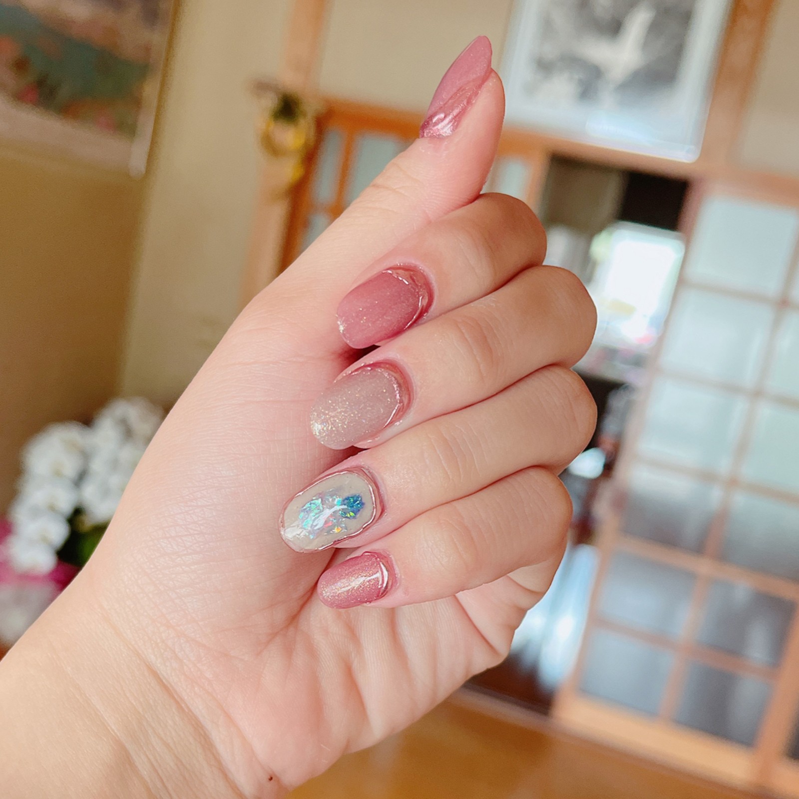 誠実 ジェルネイルチップ 雲 リボン ライトブルー ネイルチップ 付け爪 Www We Job Com