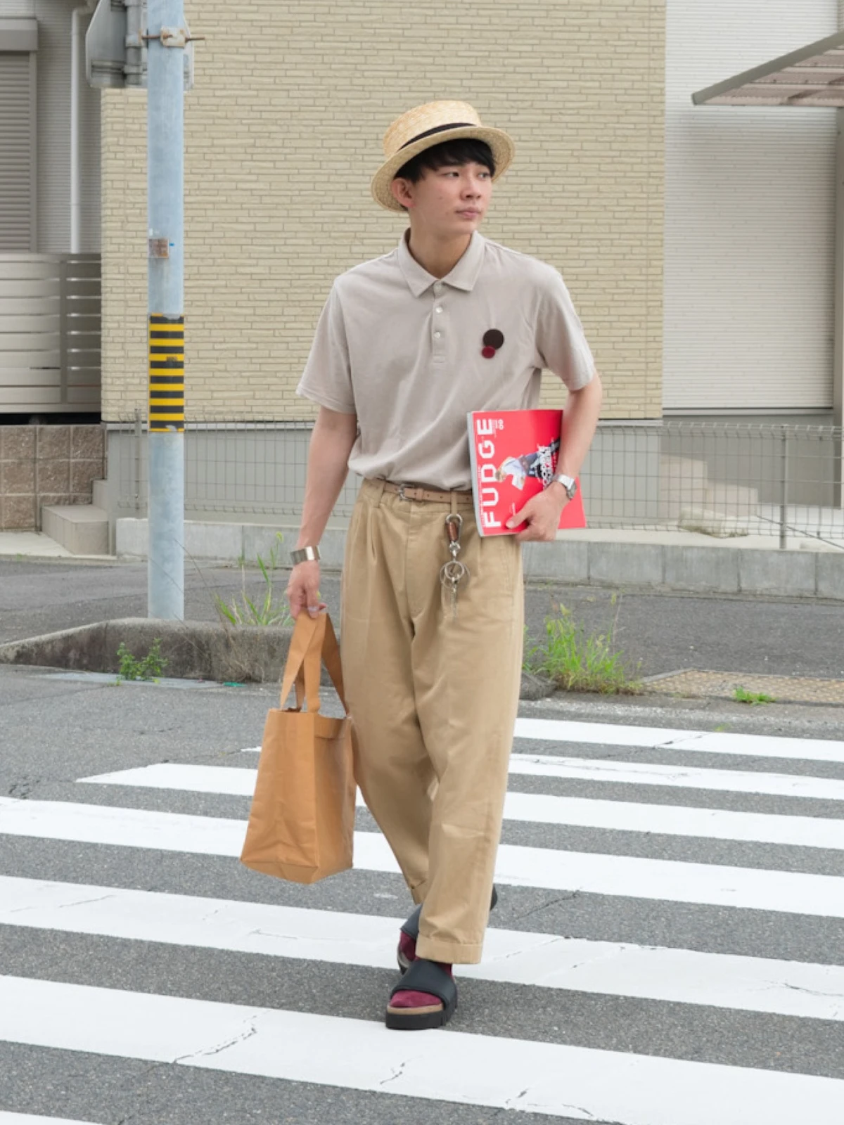 Fudge男子のポロシャツコーデ Idakaが投稿したフォトブック Lemon8
