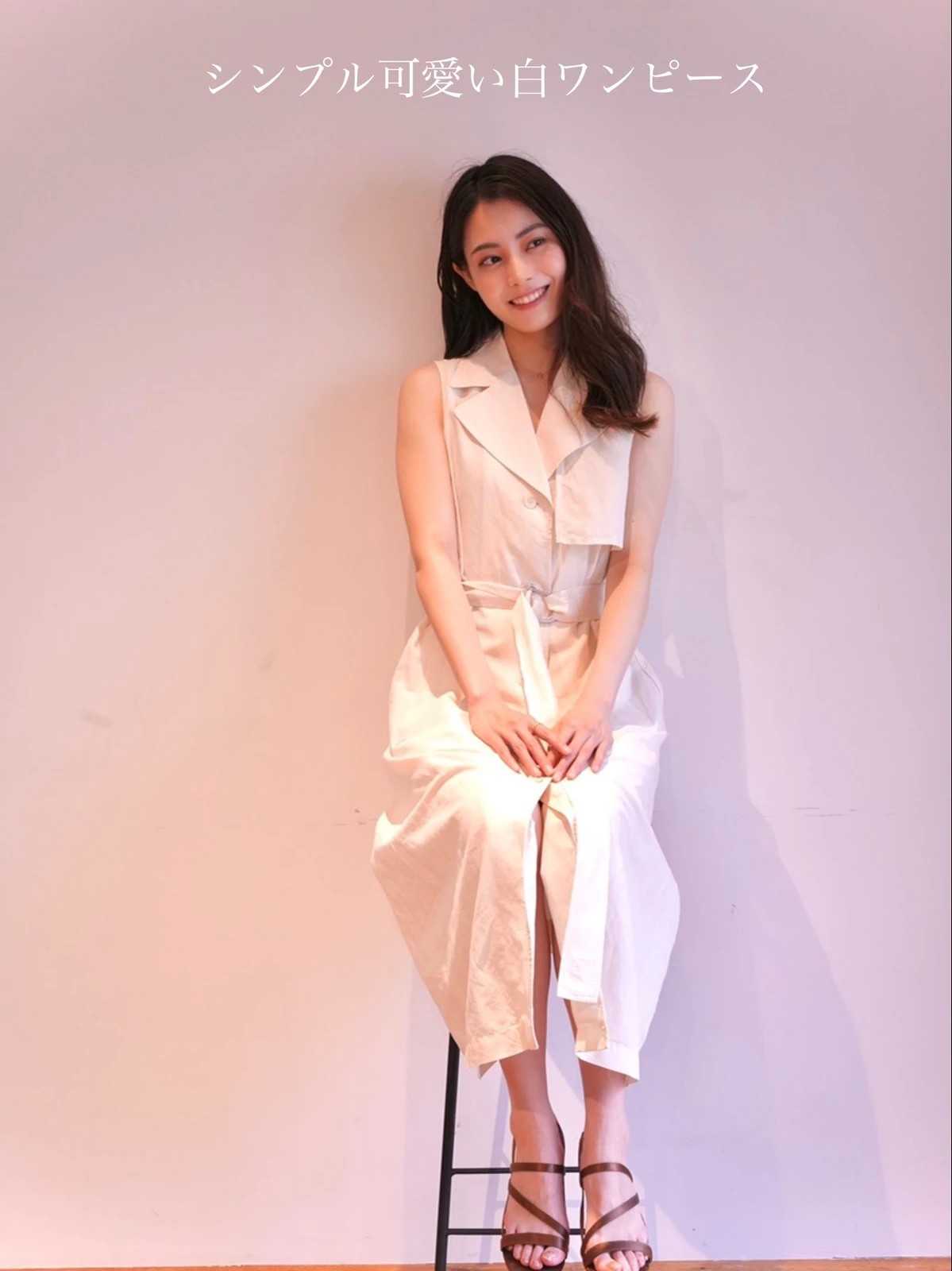 Uniqlo シンプル可愛い白ワンピース Aki Jpが投稿したフォトブック Lemon8