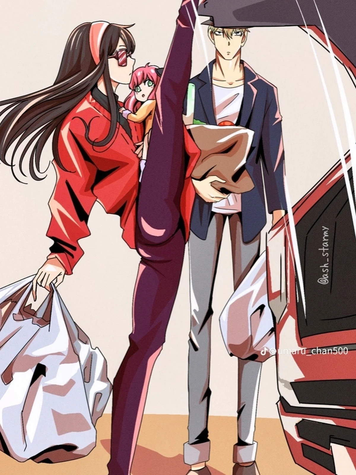 スパイファミリーイラスト Lemon8