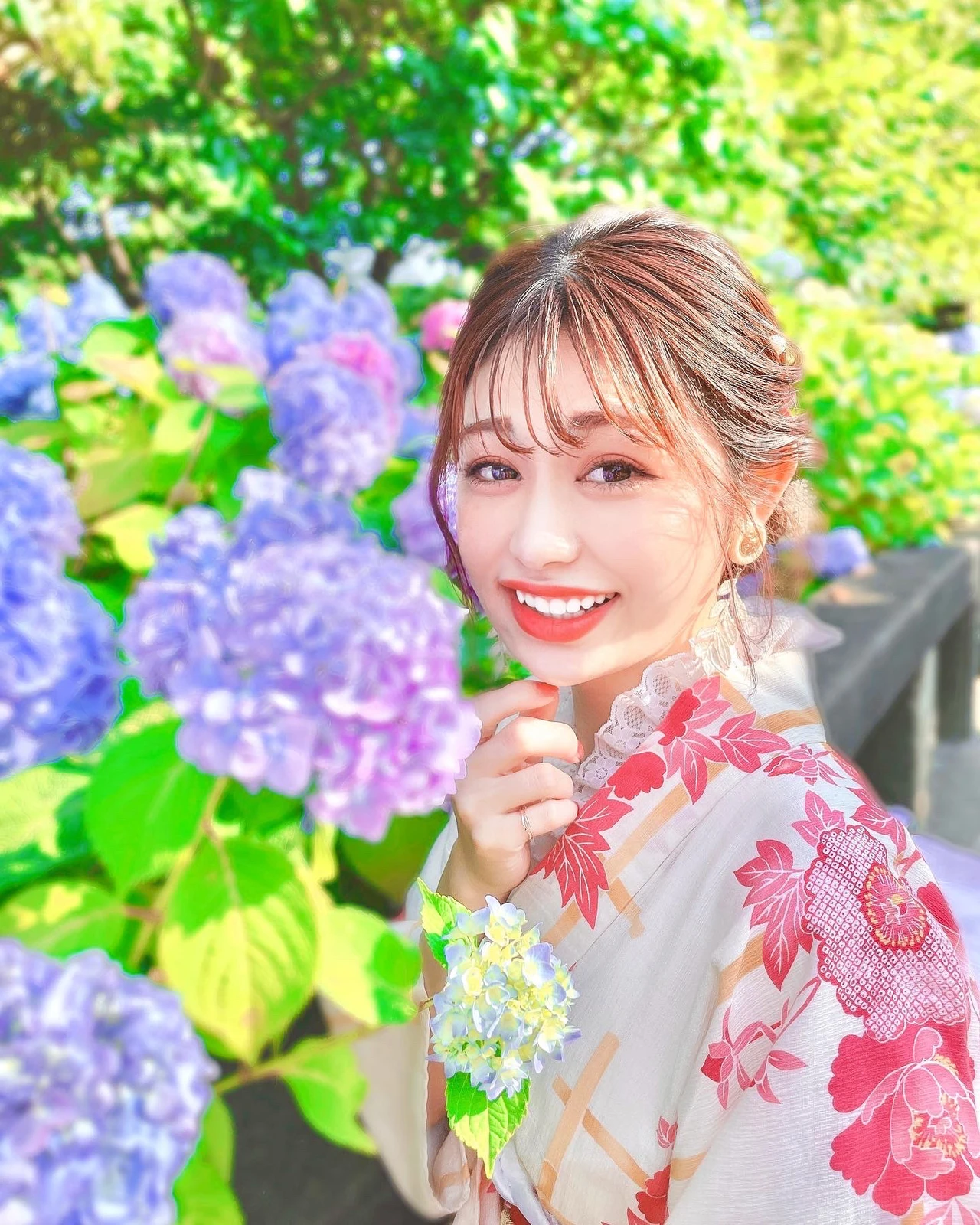 紫陽花 着物 たかりさが投稿したフォトブック Lemon8