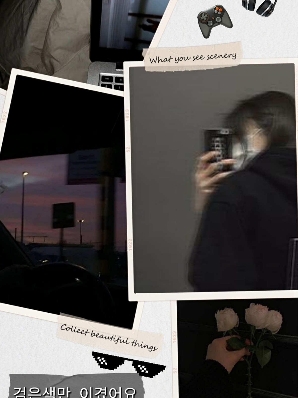 Lemon8 Story 黒系統壁紙