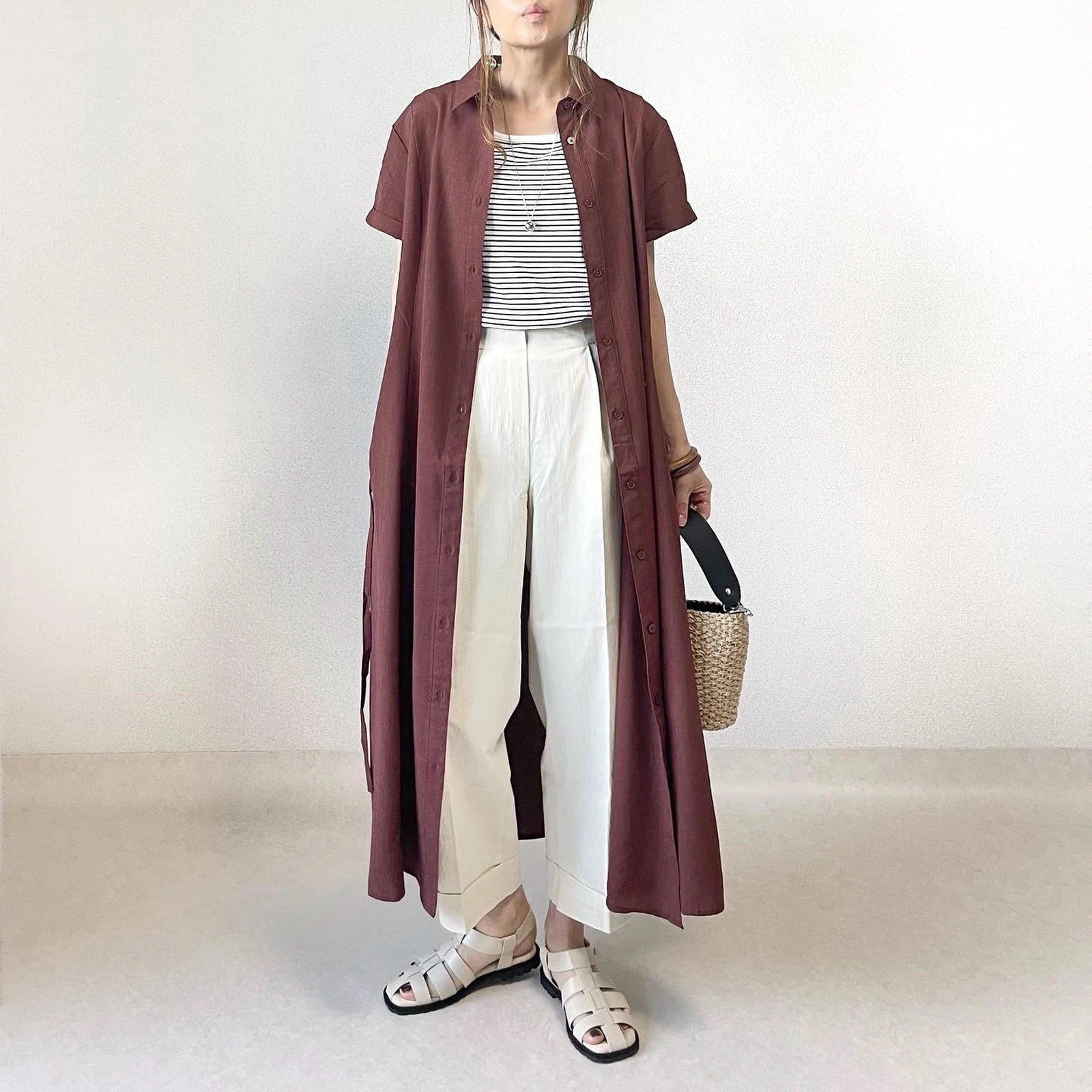 Guシャツワンピース着回し Akokakoが投稿したフォトブック Lemon8