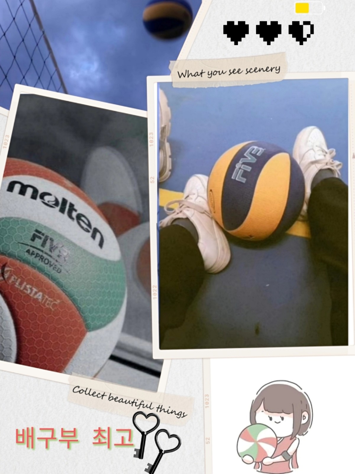 Lemon8 Story バレーボール簡単イラスト