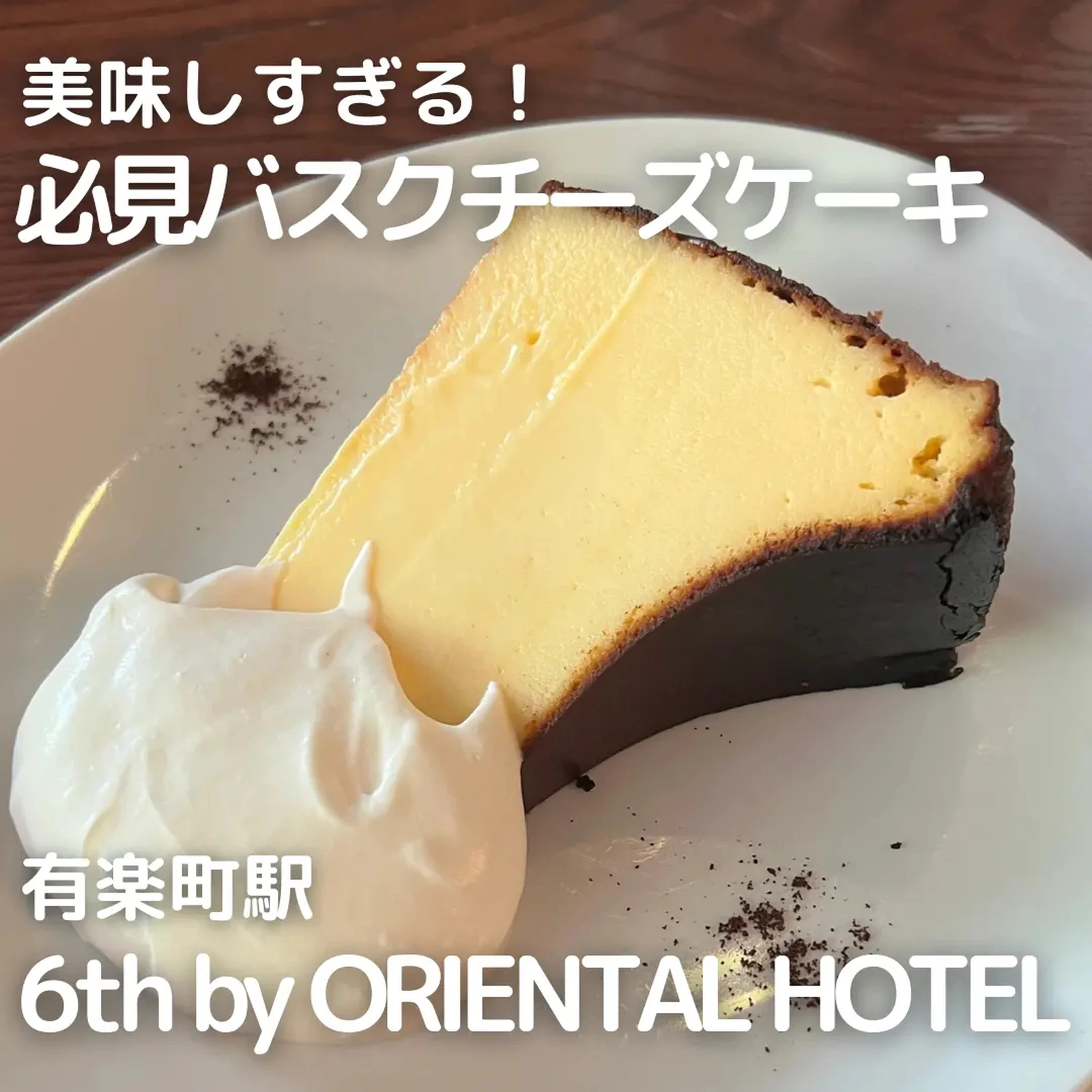 カフェ好き必見 美味しすぎるバスクチーズケーキ あかねちゃんねる 東京デートが投稿したフォトブック Lemon8