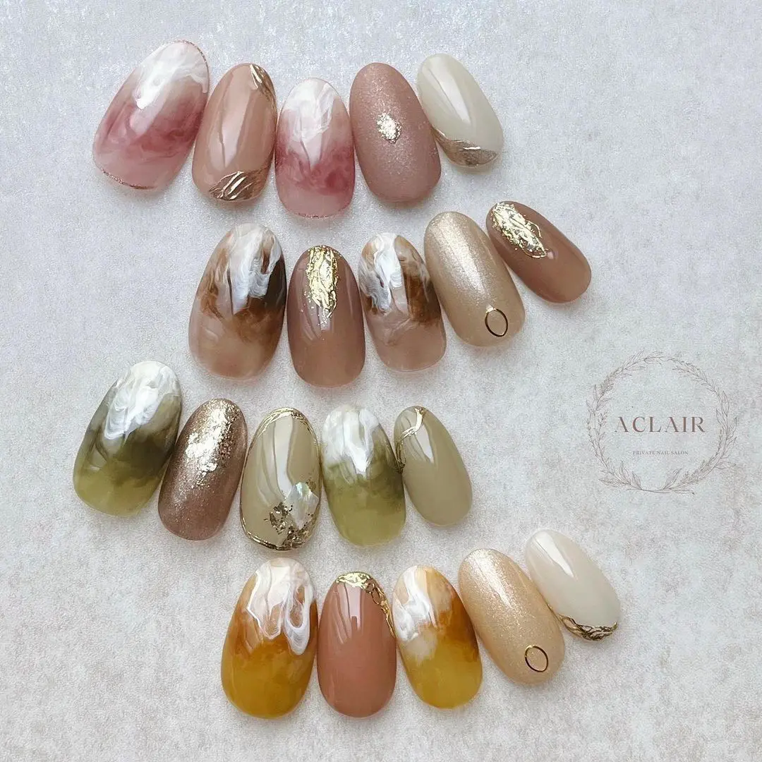 ネイルブック編集部おすすめ 秋 ネイルデザイン9選 Gallery Posted By ネイルブック公式 Lemon8