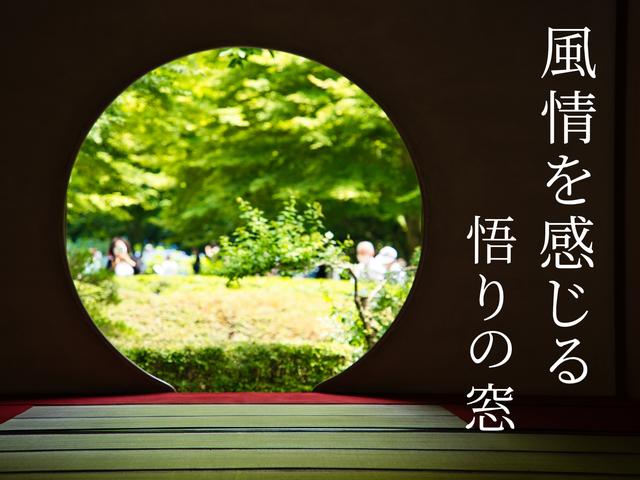 【鎌倉】本堂後庭園を借景とした丸窓🖼 鎌倉の映えスポットを紹介🔍