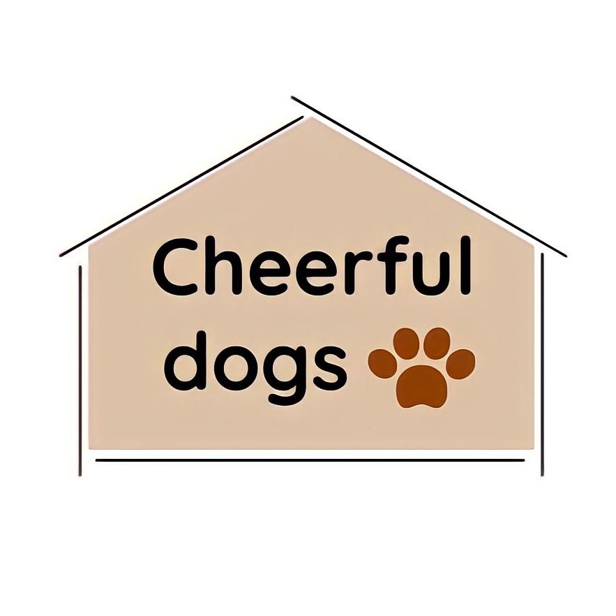 cheerful dogs