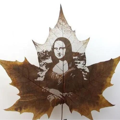 Leaf carving's images