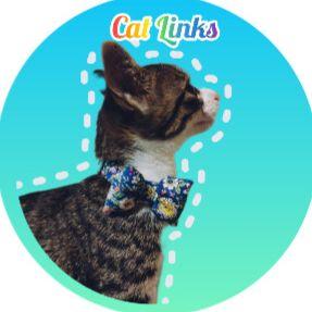 首輪&筆文字Cat Linksの画像