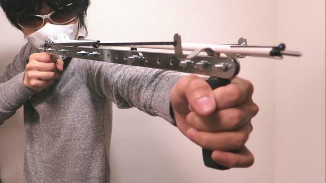 自作 100均で作製 スリングショット ライフル銃の作り方 100円均一で作る最強クラスの威力 Buzzvideo