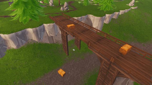 sources salees - piece de puzzle sous les pont et grotte fortnite