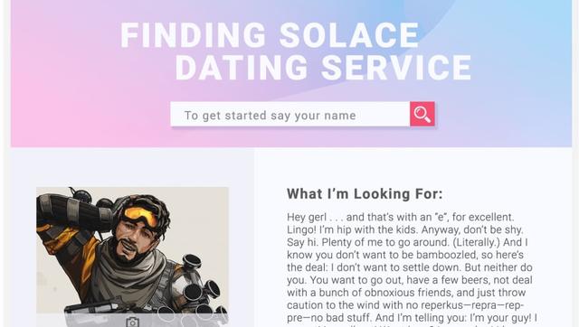 Dating-Profil Einführung