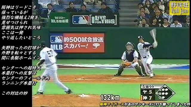 野球 矢野燿大メジャー相手にまさかのランニングホームラン 矢野本人もビックリの表情 Buzzvideo