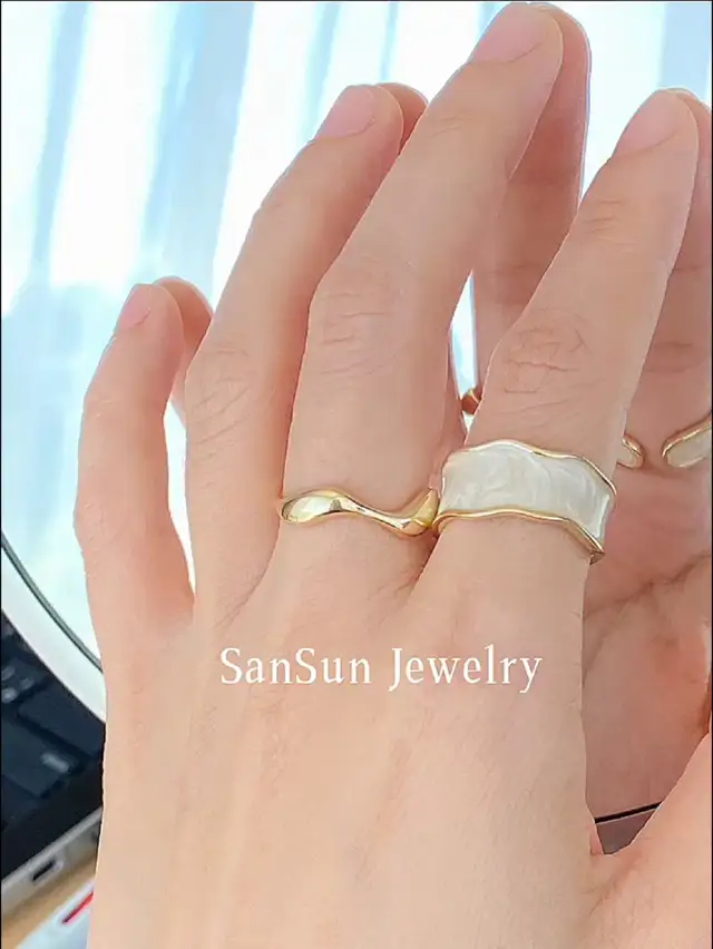 指輪 おしゃれ 付け方 Lemon8