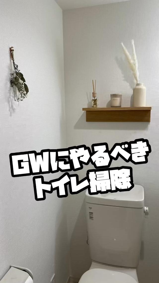 【GWにやるべきお掃除企画】トイレ編