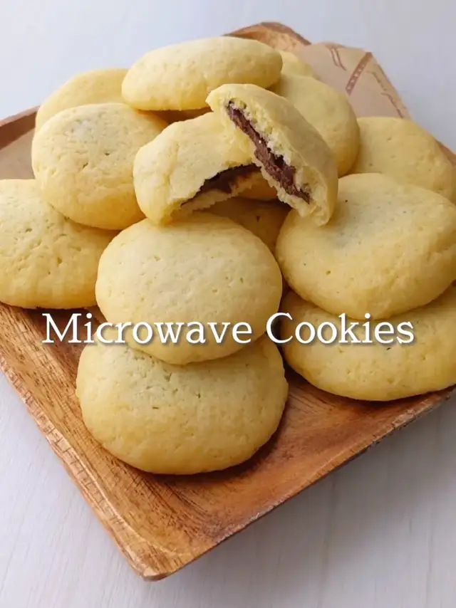 【レンジで簡単に作れる】ソフトクッキー