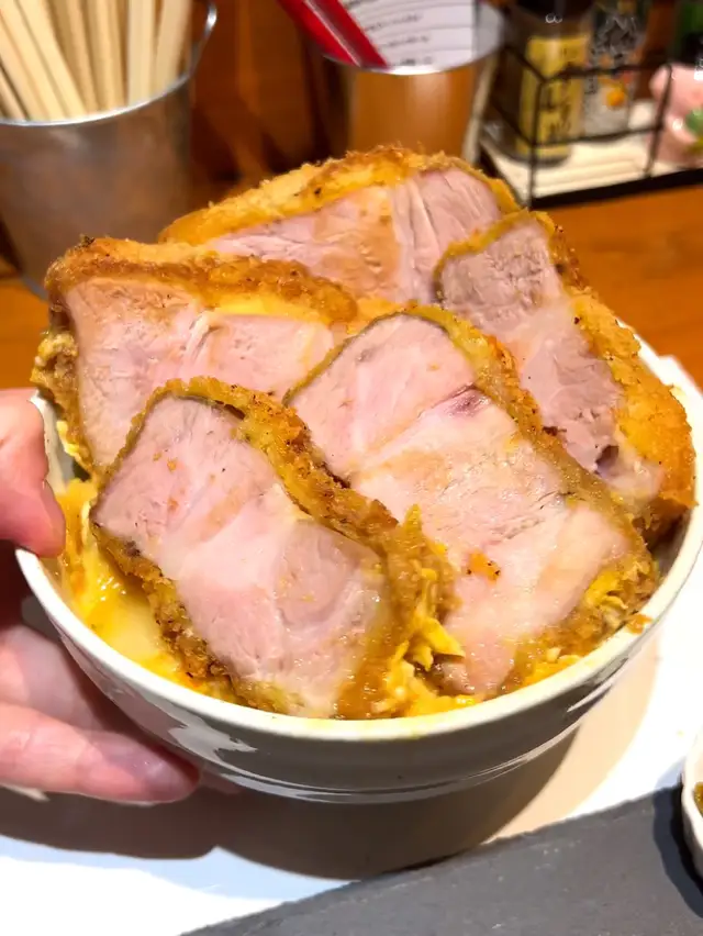 分厚いカツ丼 Lemon8