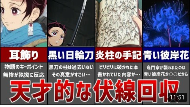 Buzzvideo Story 鬼滅の刃 扉絵 伏線