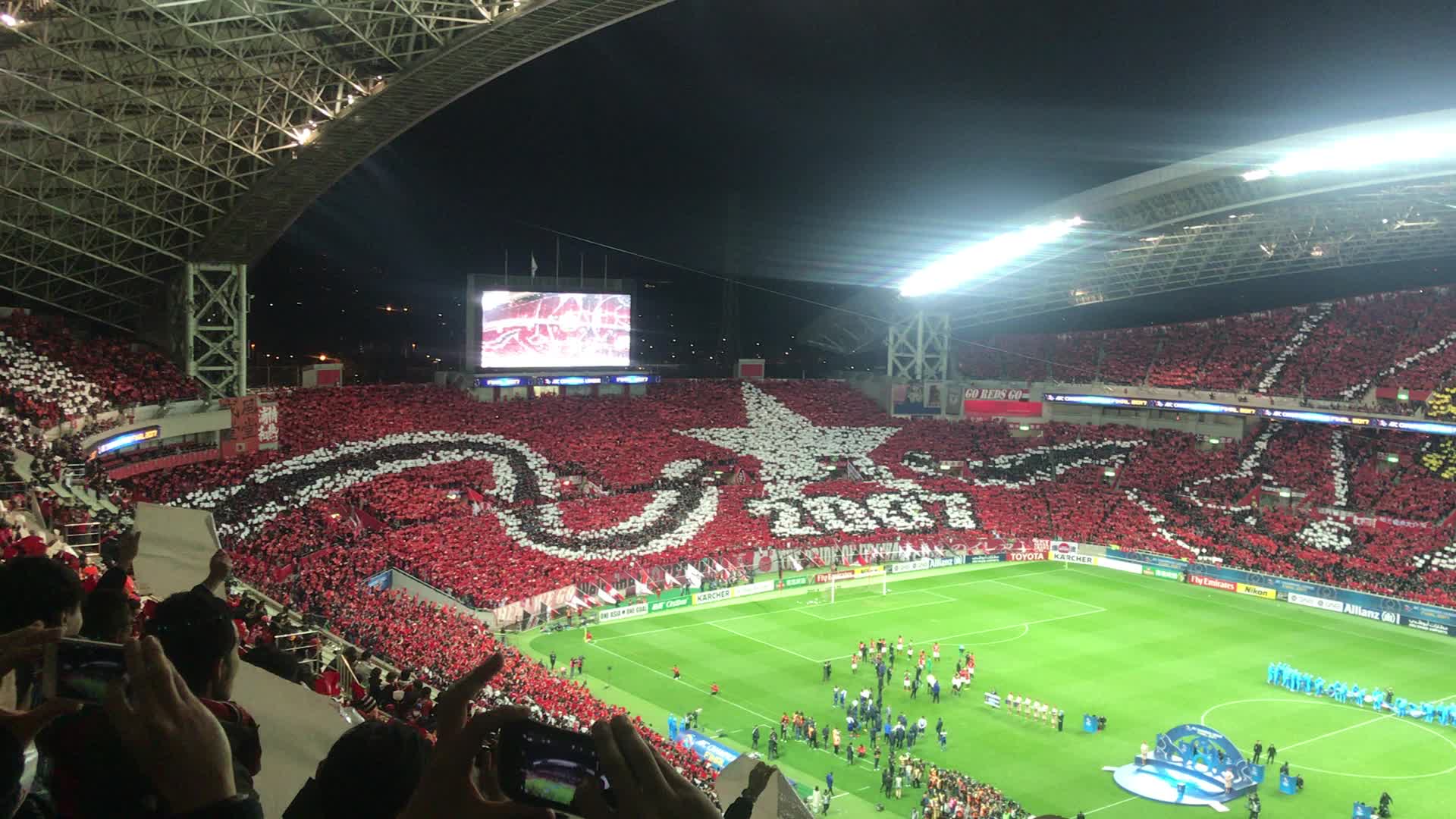 17 Acl決勝 浦和レッズ コレオグラフィー