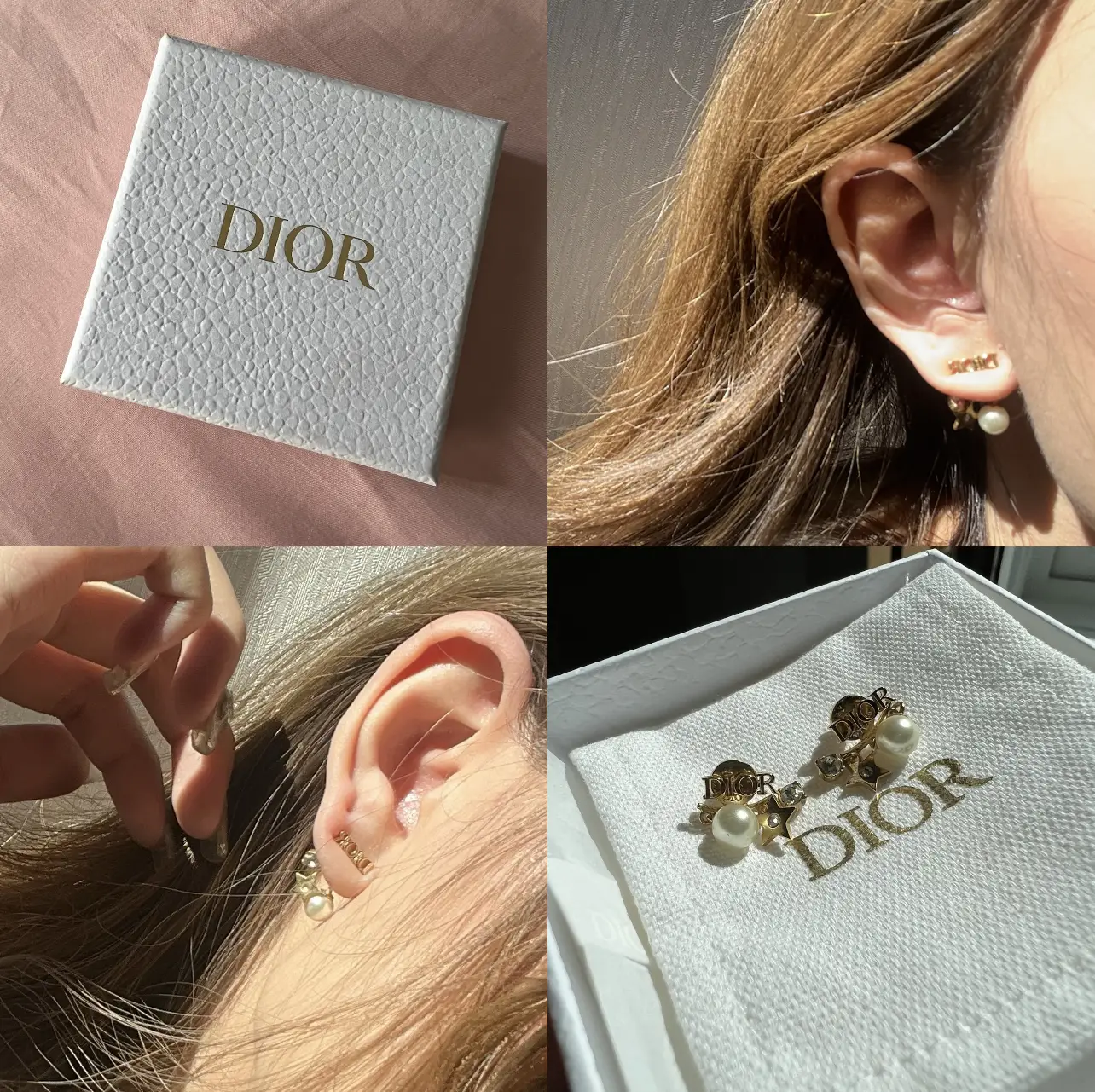 ต่างหู Dior รุ่นฮิต ลูกคุณหนูสุดๆ แต่ลุคไหนก็น่ารัก💕 | Galeri 
